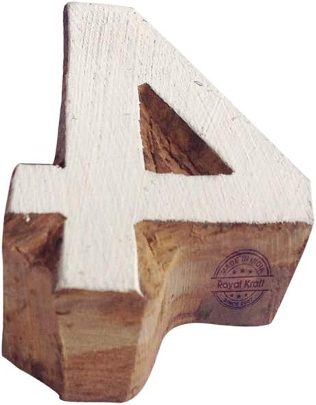 Royal Kraft Wooden Stamps DIY Fabric, Textile, Clay, Pottery, Paper, Henna Printing Blocks TOtag003