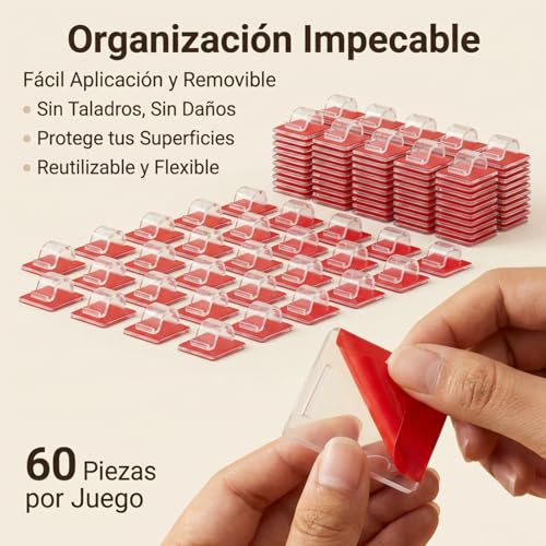 Grapas para cable plano 22 Imagen adicional