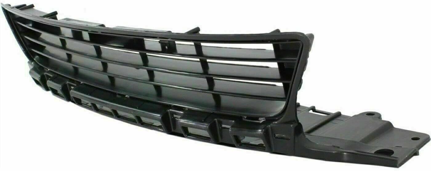 New Front Bumper Upper & Lower Grille Center Textured Black Shell and Insert For 2009-2011 Honda Civic Direct Replacement 71107SVAA50 71121SVAA50