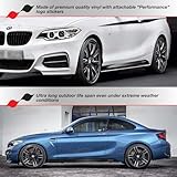 Premium Side Skirt Vinyl Decals for B-M-W F22 F23 2 Series - with Various Finishes, Pre-Cut OEM Style, Durable Weather-Resistant Material, Sporty Performance Logo Stickers for Aesthetic Appeal - Image 5