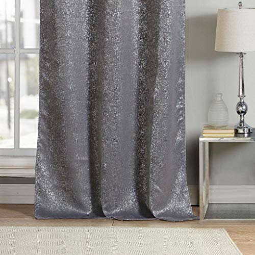 Kensie Maddie Blackout Curtain, W38 X L84, Grey #TOP3