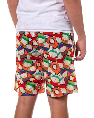 INTIMO South Park Pajamas Men's Eric Kyle Kenny Stan Pile Up Sleep Lounge PJ Shorts4