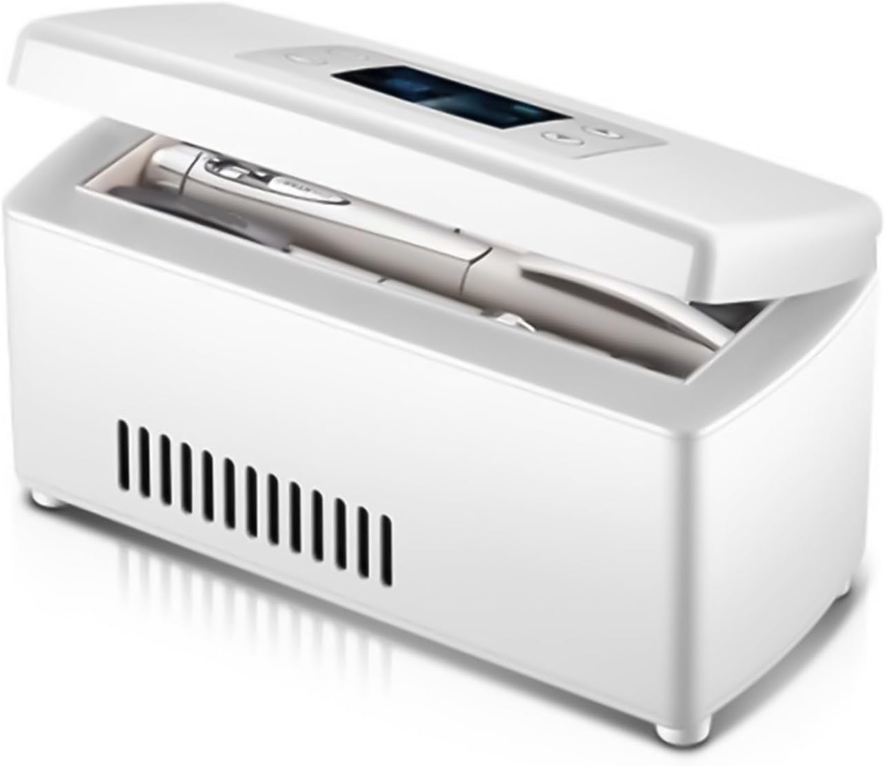 Portable Cooling Travel Case Intelligent Temperature Control Alarm Systems Quiet Operations For Car Home