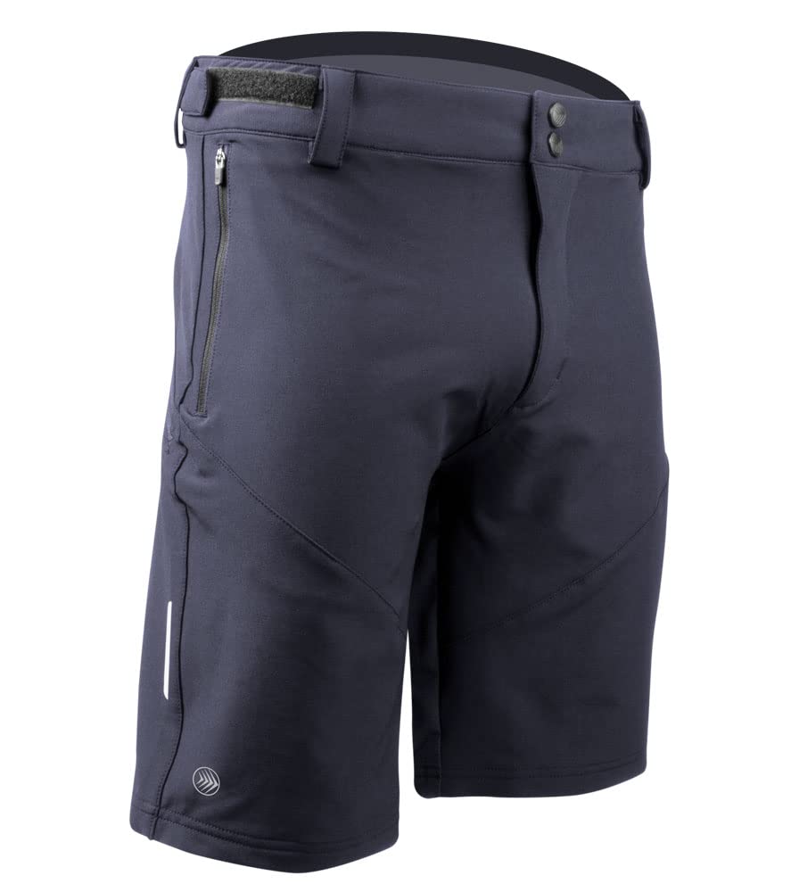 AERO|TECH|DESIGNS | Men's Venture Trail Shorts | X-Large | Charcoal