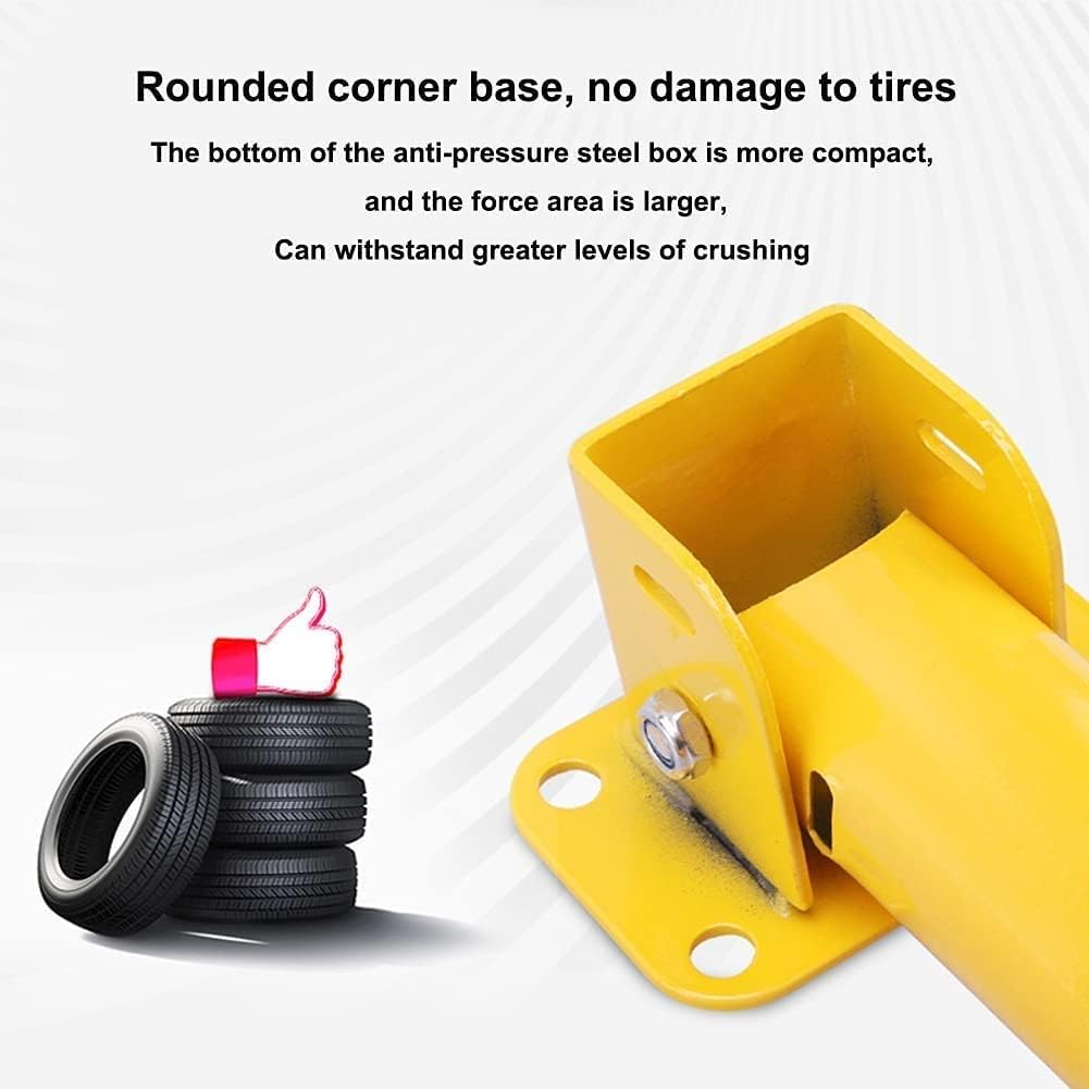 Parking Space Lock Folding Parking Barrier, Manual Parking Space Lock & Manual Parking Blocker & Car Parking Gadgets