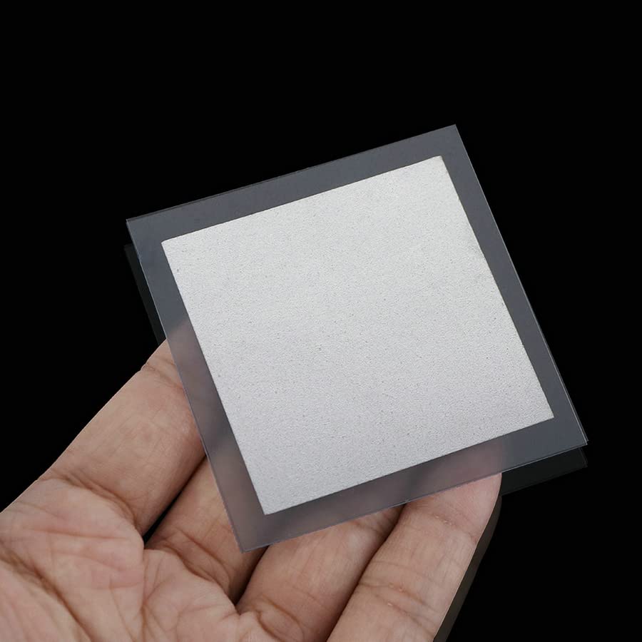 1 pieza Placa de indio de alta pureza, lámina de indio superfina, ≥99,995% de pureza, lámina de indio puro, oblea de indio, placa de indio (Thickness 0.1MM)