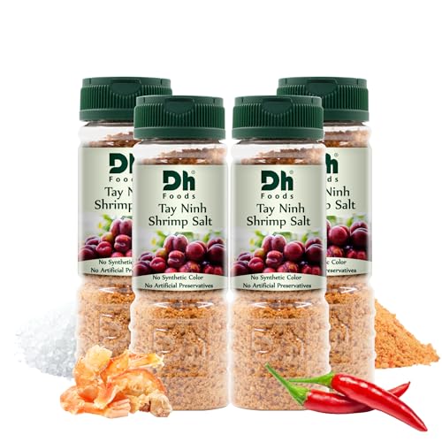 Dh Foods Vietnamese Shrimp Salt – Savory Seasoning Spice – No Preservatives, Perfect for Fruits, Seafood, Meat & Veggies – 16 oz