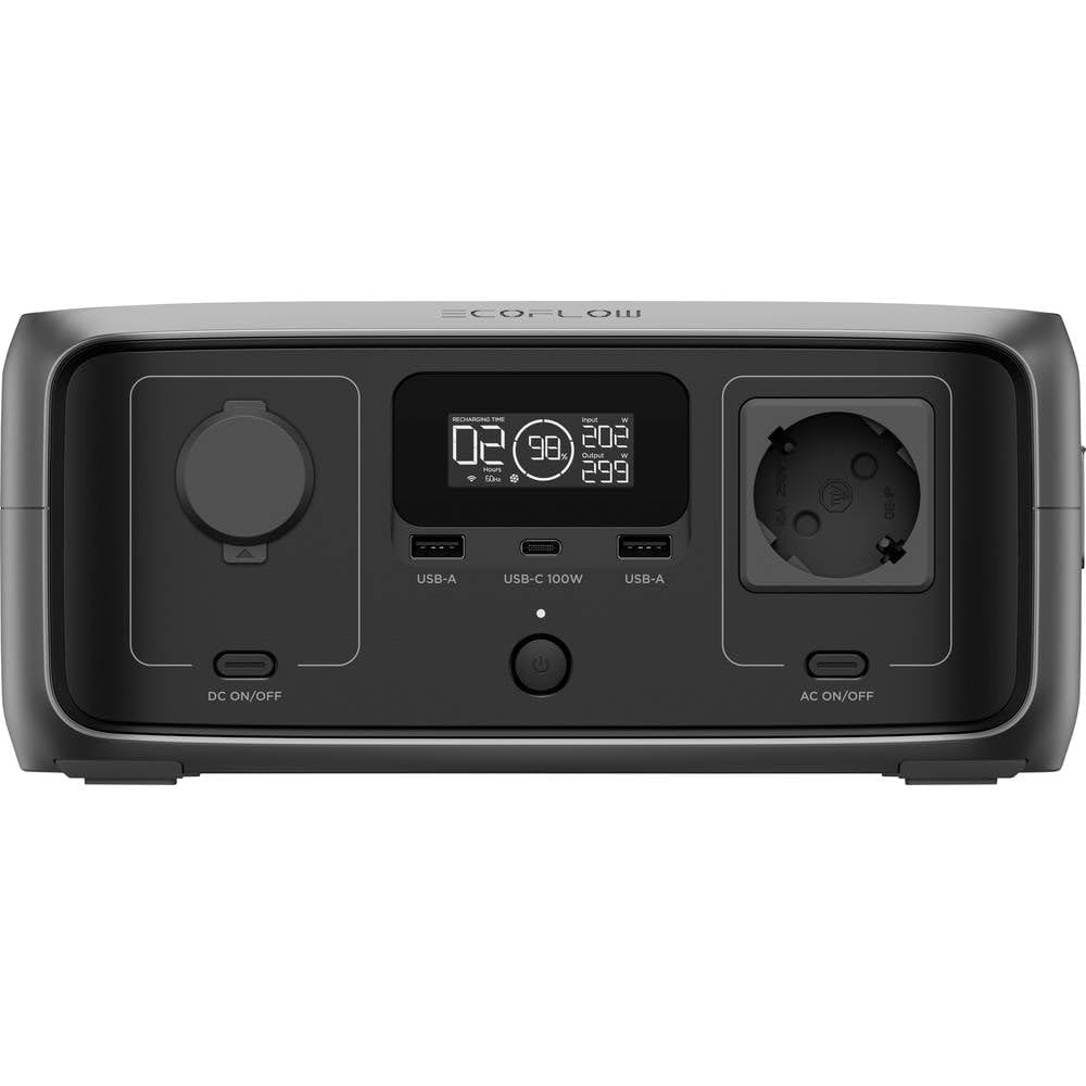 EcoFlow RIVER 3 Station d'Énergie Lithium 245Wh pour Aventuriers - Alimentation Portable et Durable