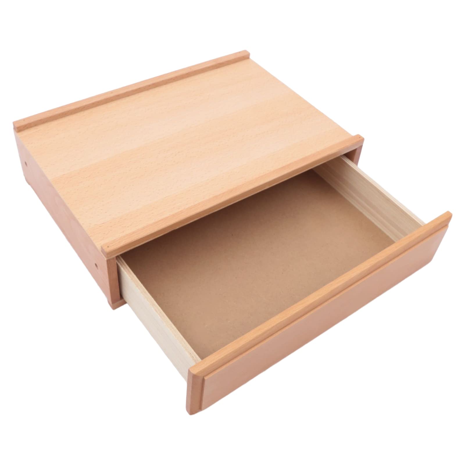 Caballete con cajón plegable de madera de haya Caballete de lona ajustable 60,63-77,95 pulgadas, capacidad de carga de 50 kg