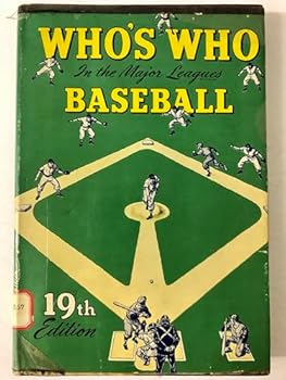 Hardcover Who's Who in the Major Leagues Baseball 19th Edition Book