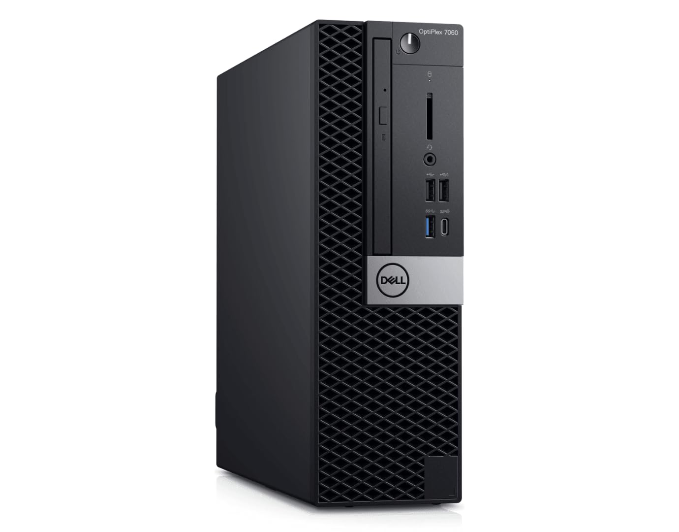 Dell Desktop Computer Optiplex 7060 SFF – Refurbished, 256GB SSD, 8GB RAM, Windows 11 Pro, DVD Brenner