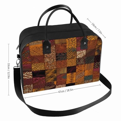 Bolso de Laptop Estilo Africano con Correa Ajustable miniatura 2