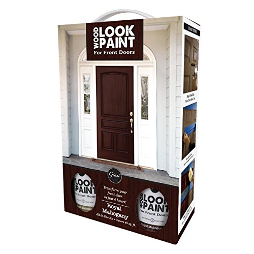 Giani Wood Look Paint Kit for Front & Interior Doors (Royal Mahogany) by Giani - Used condition - US$30.16