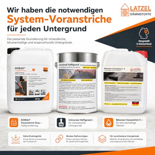 Latzel Dämmstoffe Bitumiczna taśma uszczelniająca dachowa z powłoką aluminiową, 10 m², samoprzylepna, brązowa