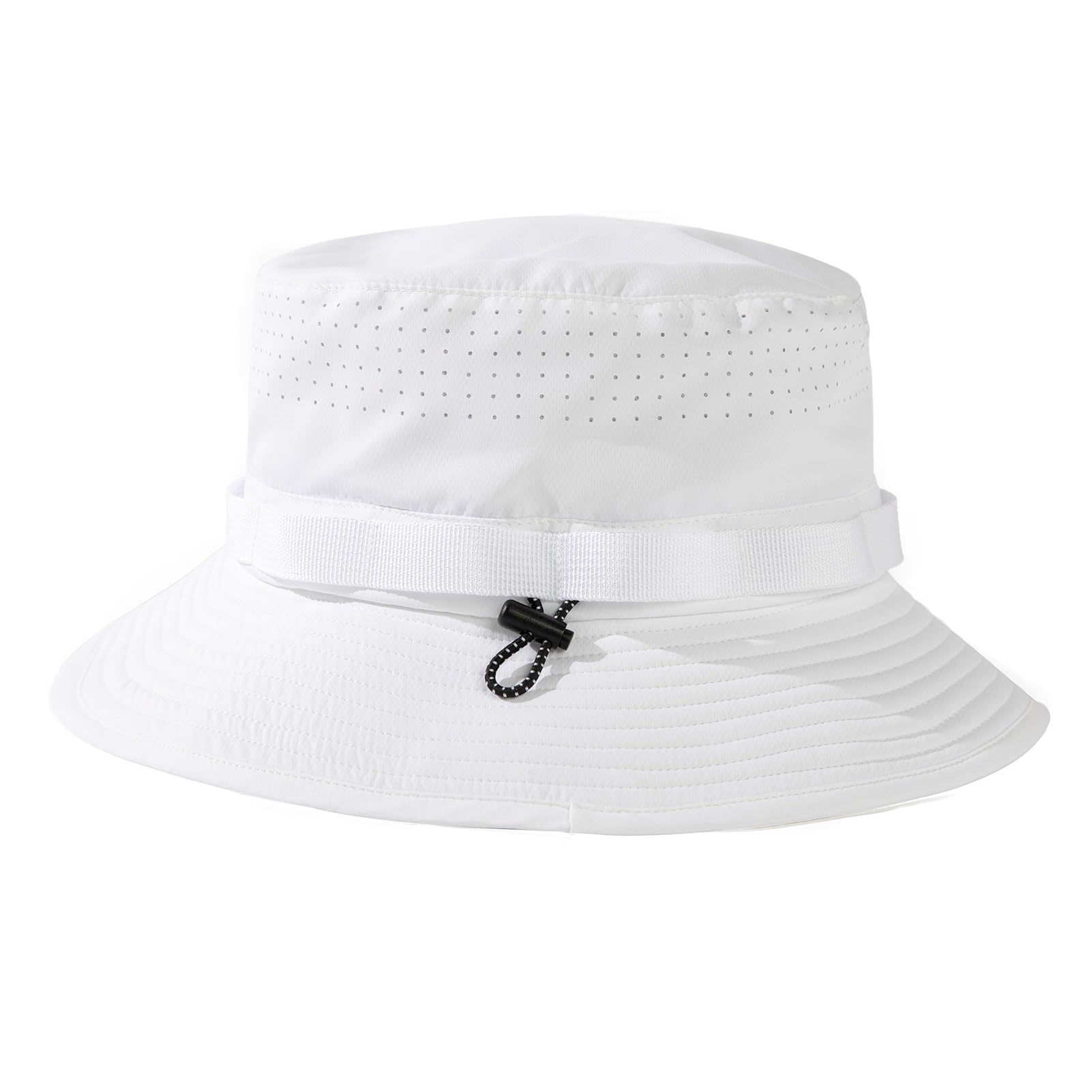 TOP-EX Cappello da sole unisex UPF 50, con fascia per il sudore fresca al tatto, per l'estate all'aperto, leggero e traspirante, ad asciugatura rapida e pieghevole, antivento e regolabile, 57-66 cm