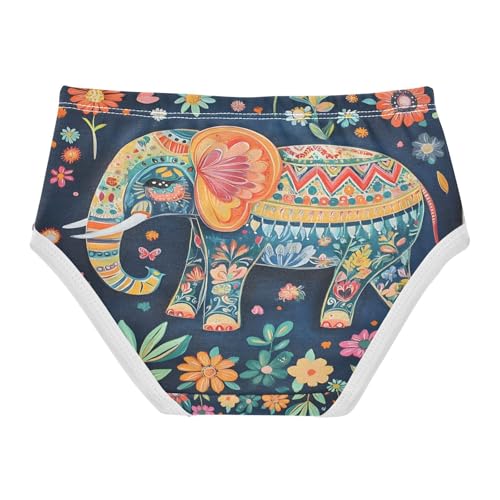 Mandala Elephant Toddler Girls's Underwear 2T 202b86892