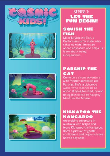 Cosmic Kids Yoga - Series 1 DVD. Fun yoga adventures for kids aged 3 - Image 4