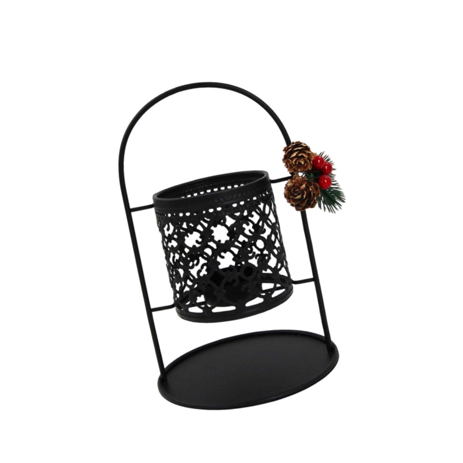Christmas Tealight Holders, Iron Christmas Candleholder Decorative Stand for Party Table Centerpeices Decorative Stands