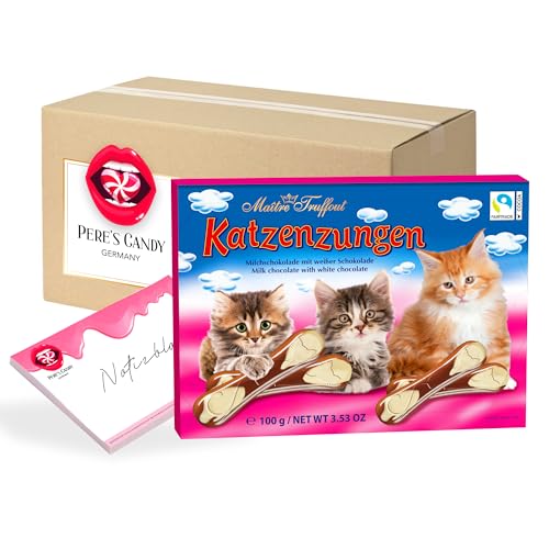 Maître Truffout Katzenzungen mit weißer Schokolade