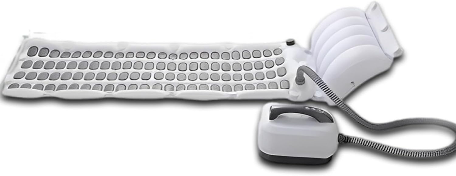 Portable Bubble Bath Mat Spa – Full Body Relaxation Mat with Air Pump, Remote Control & Cushion Pillow for Ultimate Comfort in Bathtub or Spa