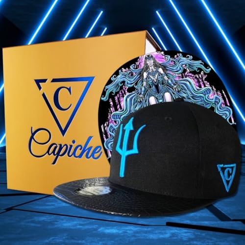 Image of Capiche [99+ Variations Snapback Cap Men's Cap - Baseball - Hat - Art - Unisex - Visor - Men - One Size - Tattoo - Men - Women