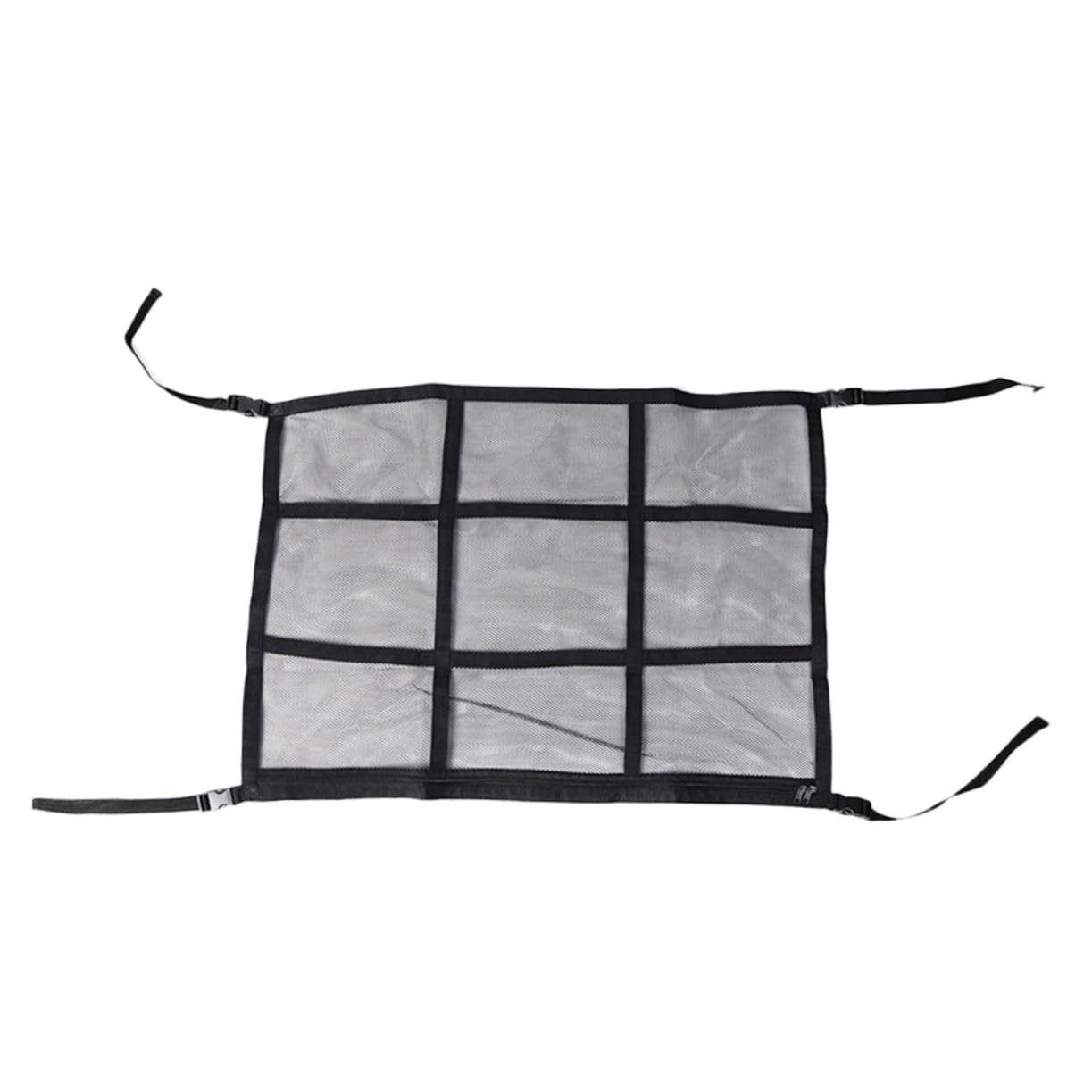 Filet de rangement pour toit de voiture double maille anti-affaissement