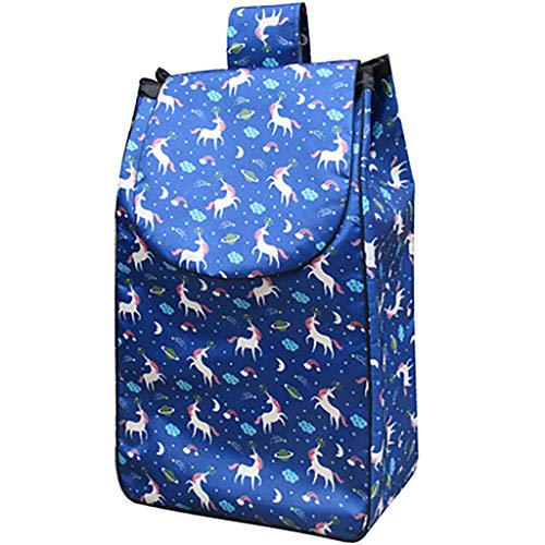 MERTNK Bolsa de Compras de Camiones de Mano/Bolsa de Compras Bolsa de Reemplazo/Bolsa de Compras/Capacidad de la Bolsa de Trolley 41L Trolleys/D