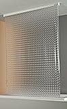 Montaggio facile, avvitare la cassetta al soffitto; srotolare per la doccia, lasciare asciugare, poi arrotolarlo; aderisce alla vasca e non al corpo; nessuna barra, nessuna piastrella; nessun silicone