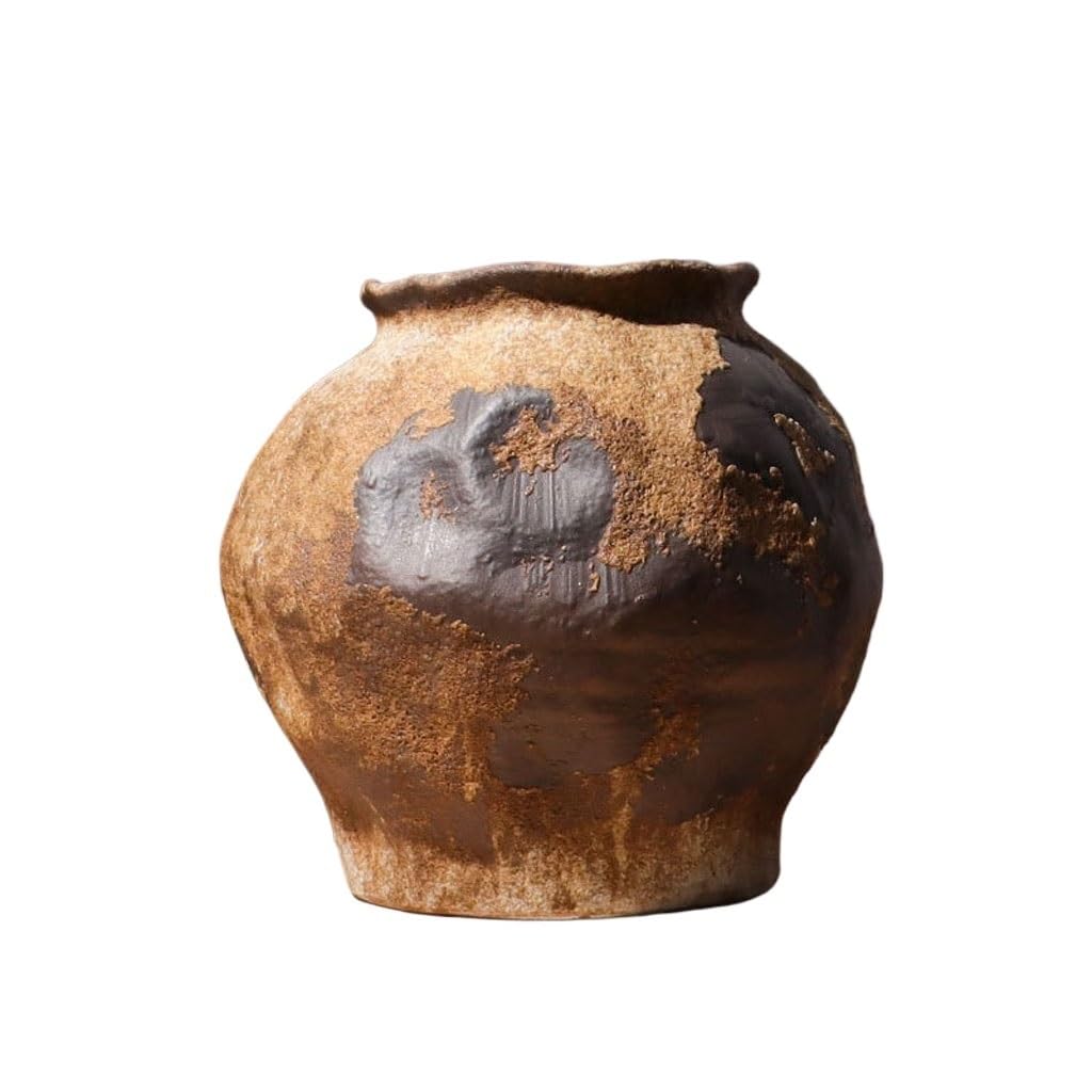 EINES Ceramic Vase Home Ornaments Chinese Style Living Room Flower Arrangement TV Cabinet Hydroponic Device(B)