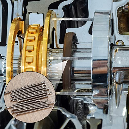 80 Stück M3 Hülsenschrauben mit Hülse (40 Schrauben + 40 Bolzen), vernickelte Verbindungshülsen, Türgriffschrauben, mit Mini-Schraubendreher