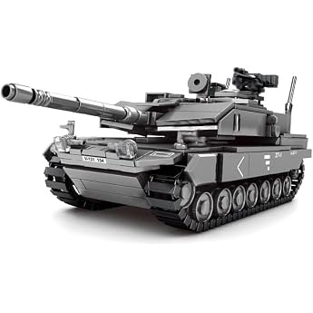Technik Tank Building Blocks Model 898 Pieces Military Leopard 2A7 Tank Model Kit Tank Model Building Block Tank Model Kit Construction Toy Compatible with Large Brands