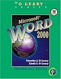 O'Leary Series:  Microsoft Word 2000 Introductory Edition