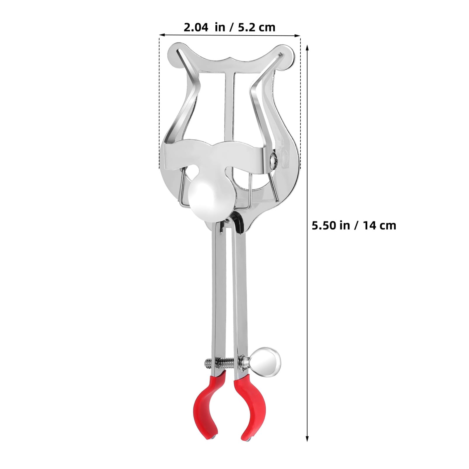 GOOHOCHY Clarinet Accessories Music Book Holder Music Lyre Clip Silver Plating Marching Band