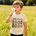 Kachibud Jesus is My Jam Shirts for Boys Girls Toddler Cotton Beige Tees Short Sleeve Funny Christian Tops Bible Verse T-Shirts 4T