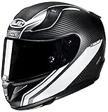 HJC RPHA 11 Pro Carbon Litt Men's Street Motorcycle Helmet - MC-5SF / Large