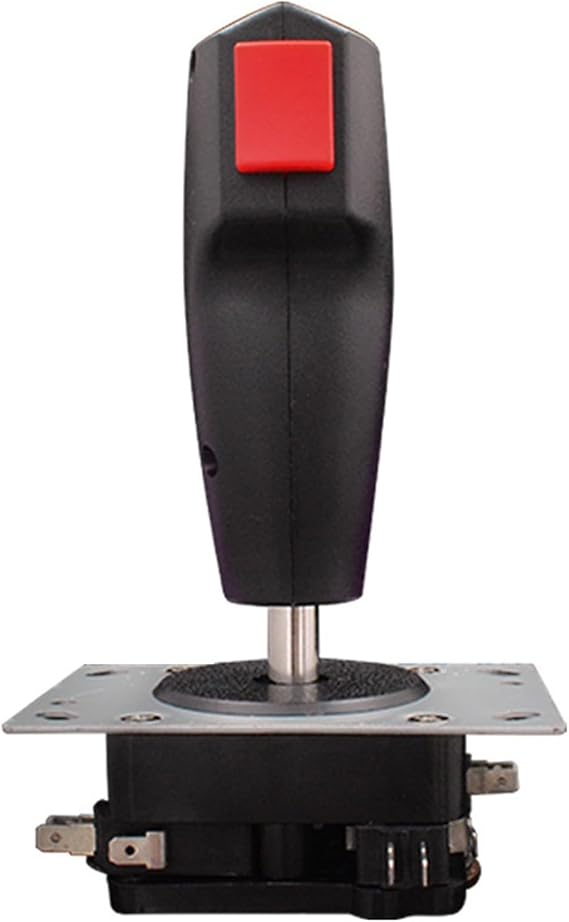 8 Way Flight Joystick and Top Button Trigger Stick Arcade Game Simulator Vending Machine