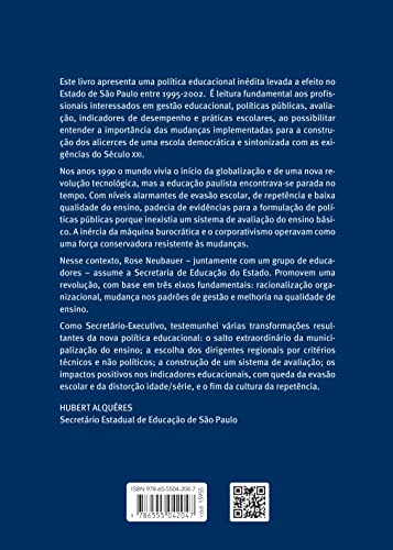 Sem medo de mudanças: Política educacional paulista - 1995-2002