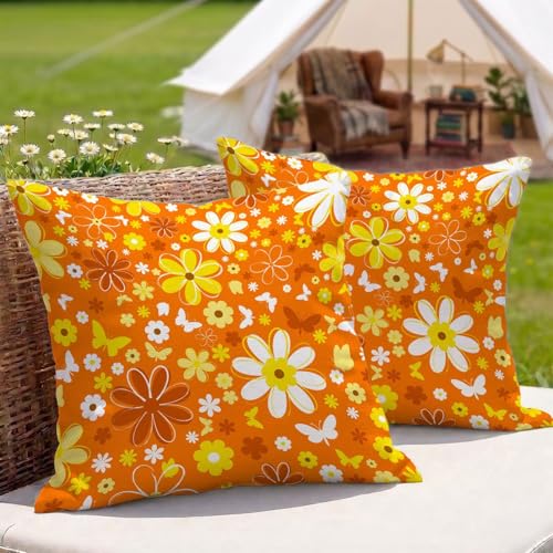 �N�b�V�����J�o�[�I�����W�F�h�� ���O 2���Z�b�g 50x50 cm ���l�� ���ʈ�� ���� ���O�p �N�b�V���� �P�[�X ���� �O ���p �A�E�g�h�A �L�����v �x�����_ �� �e���X �\�t�@�[�p (��) 3Z-242