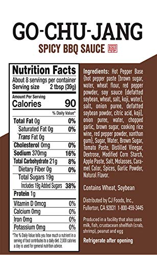 Bibigo Gochujang Spicy Barbecue Sauce, 11.5 Oz #TOP5