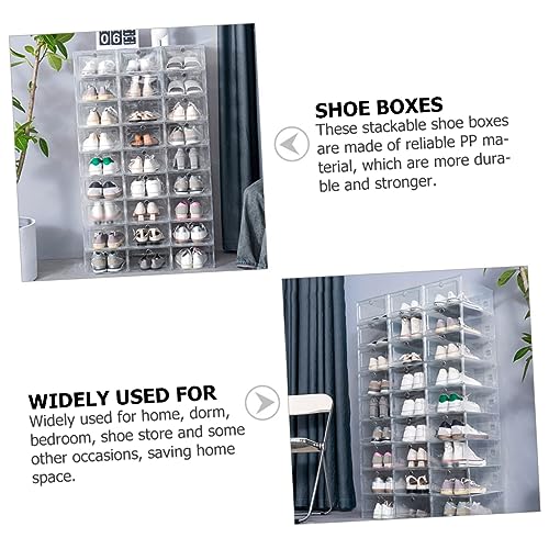 Boîte rangement chaussures transparente pour stopper le désordre - 5