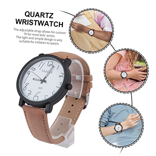 GALPADA 2 Peças Relógios De Quartzo Meninos Adoráveis ​​Estudantes Para Crianças Relógios De Pulso P