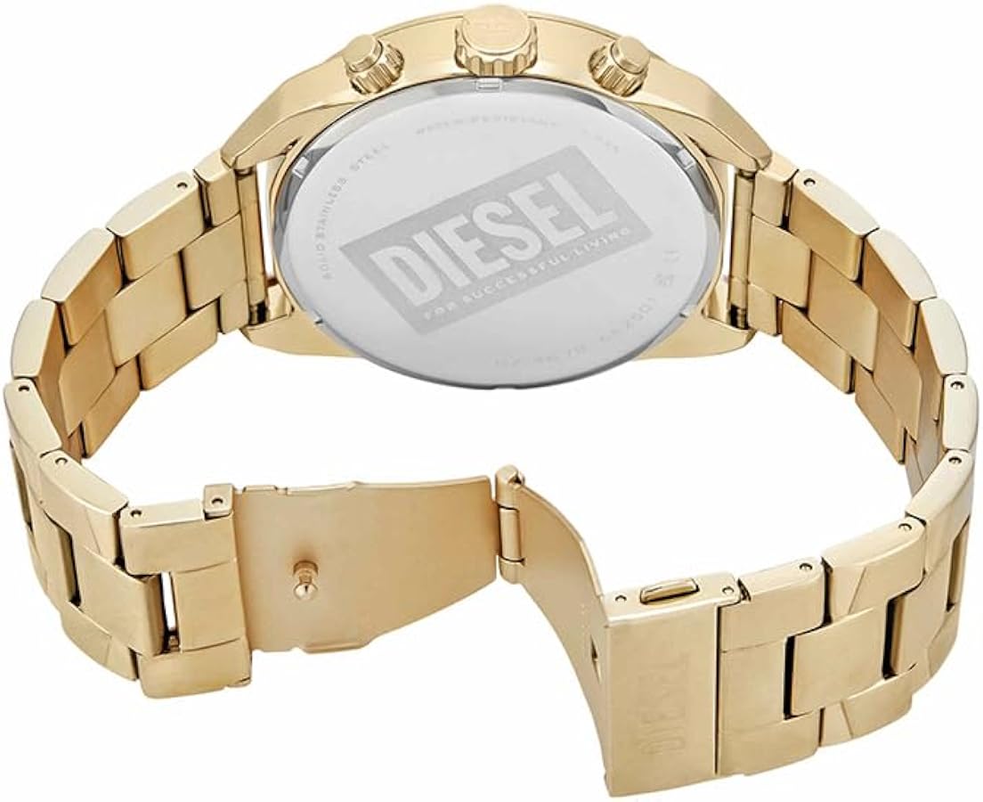 Amazon.co.jp: Diesel Spiked Watch 男性用 クォーツ クロノグラフ