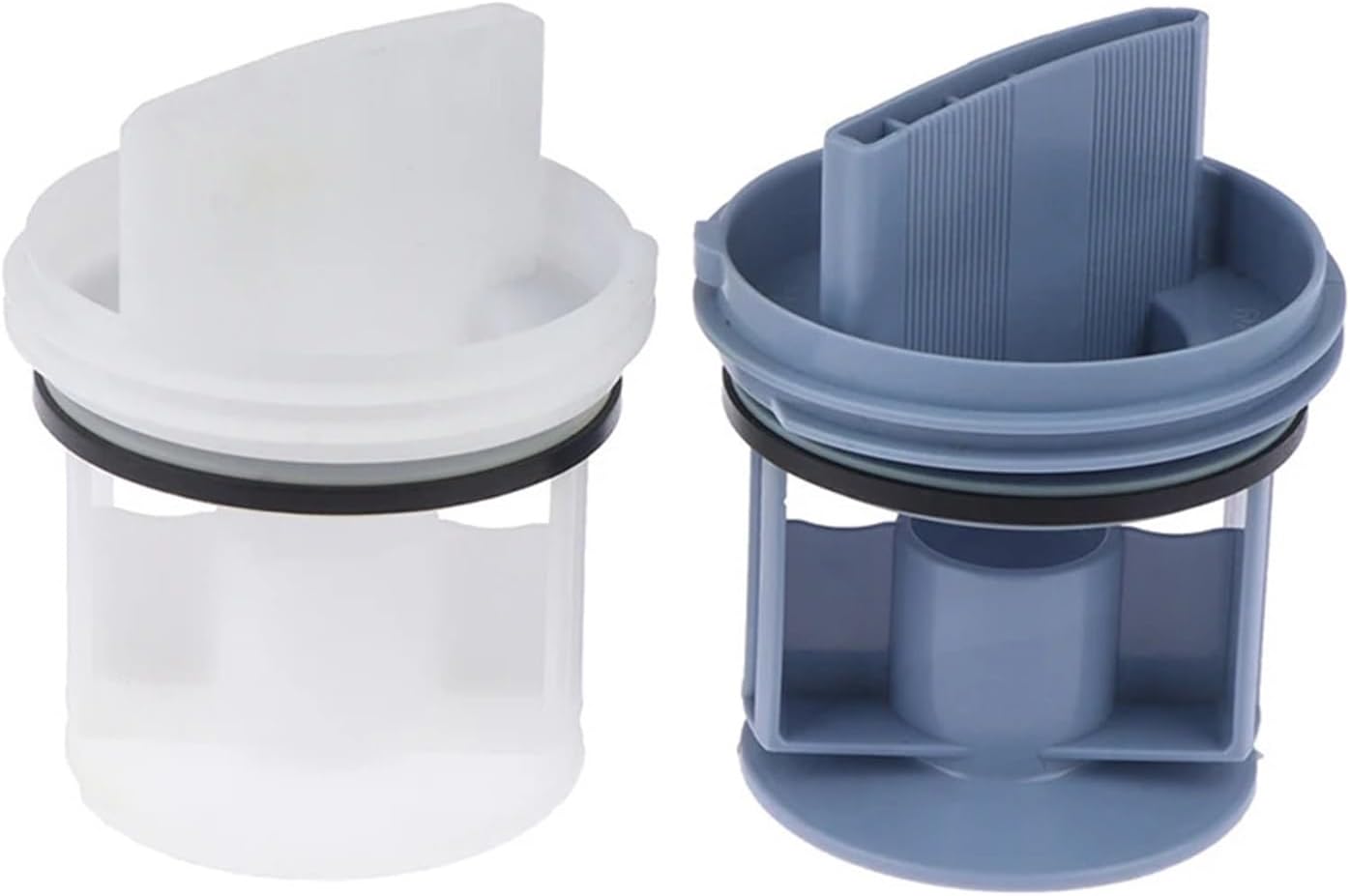 1PC Drum Washer Drain Pump Filter Cover(Blue)