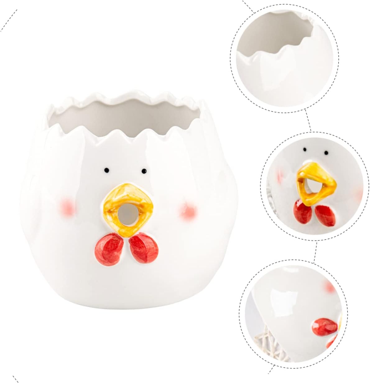 LIFKOME Organic Egg Whites Separator Yolk White Separator Tool Kitchen Supply Egg