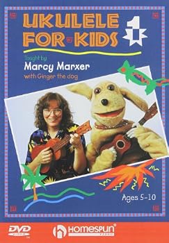 DVD Ukulele For Kids #1 Book