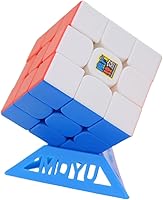 Vista 1 de Bukefuno MoYu RS3M 2020 3x3 Cubo magnético de velocidad cubo mágico Moyu RS3M 3x3x3 2020 sin pegatinas MFJS rompecabezas velocidad RS3 M 2020