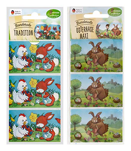 Heitmann Banderole Tradition + Banderole Osterhase Maxi