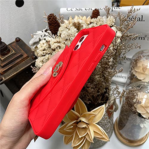 Étui portefeuille iPhone 12 Pro avec dragonne anti chute