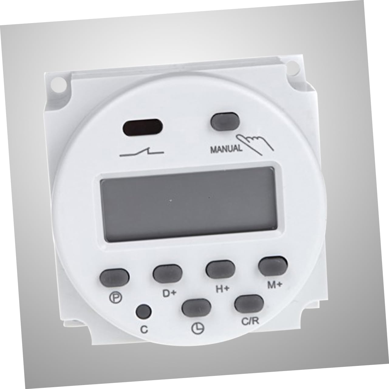 Gadpiparty Timer per Conto alla Rovescia Meccanico da 3 Pezzi 12v Dc Timer Programmabile 16a @ 250vac Display Lcd di Facile Lettura