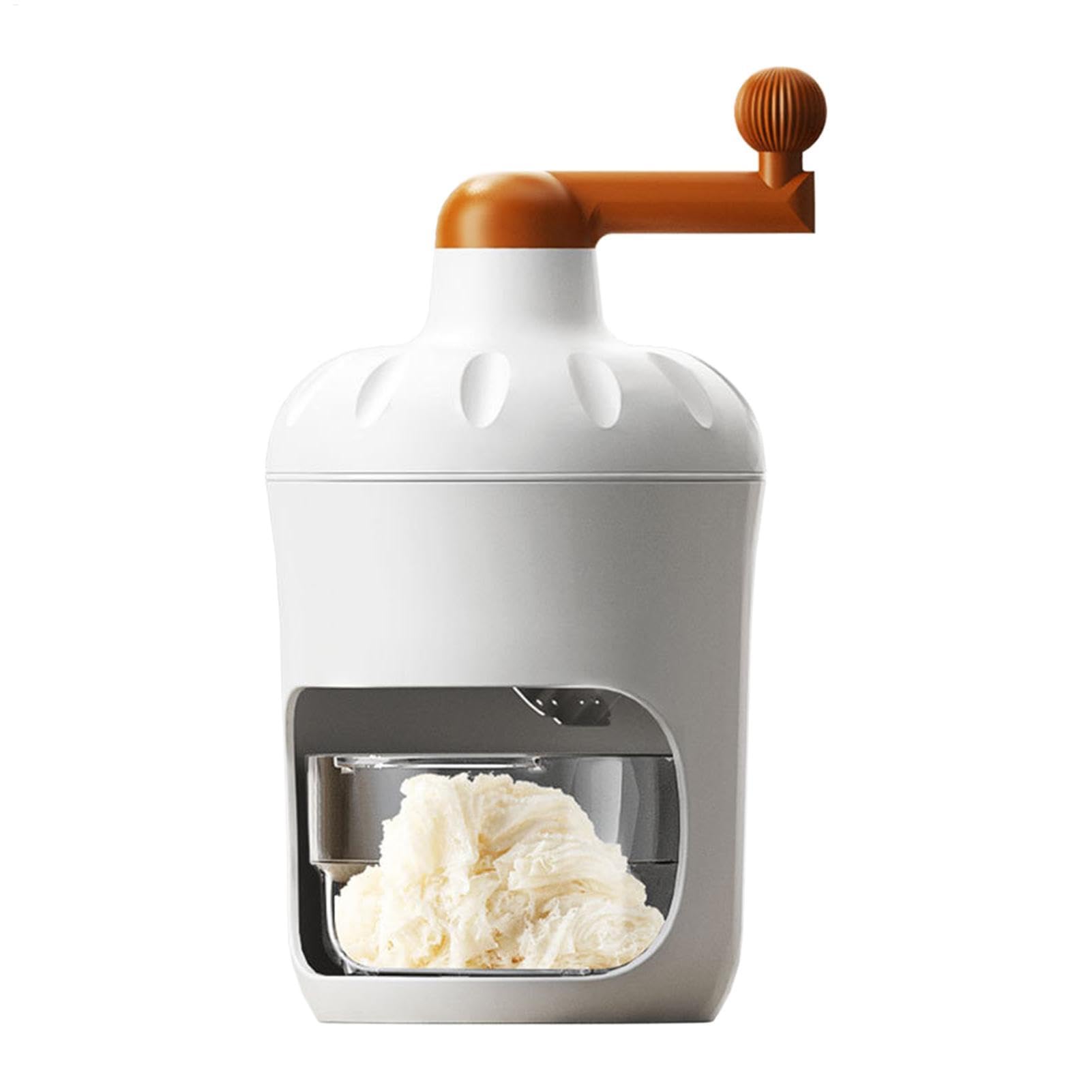 Máquina de afeitar de cono de nieve para disfrutar de postres en familia